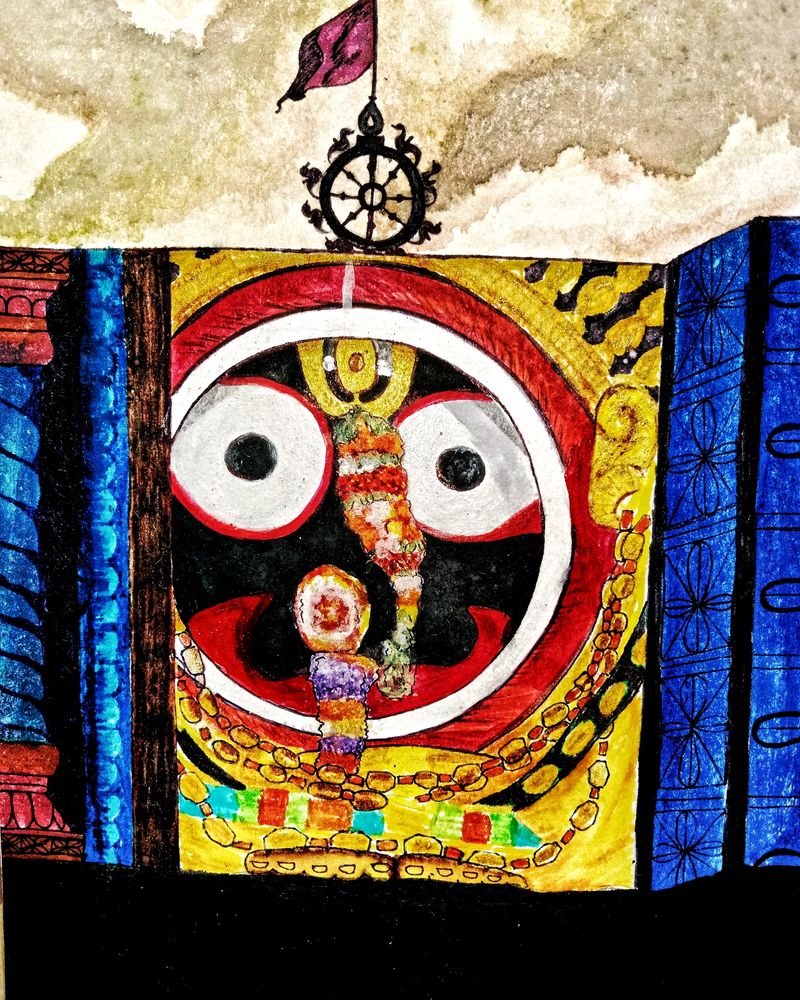 Lord Jagannath Painting, Comment For Your's