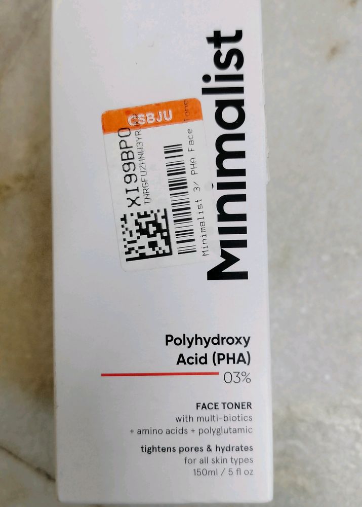 Minimalist Pha Toner