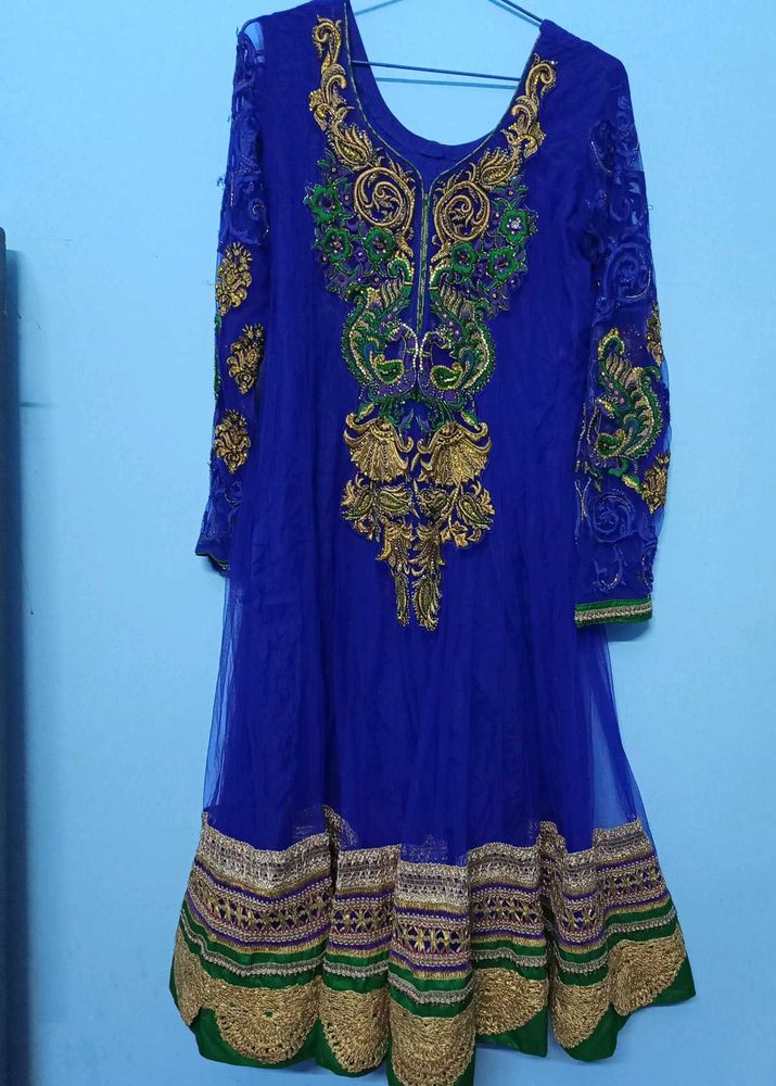 Full Net Embroidery Frock