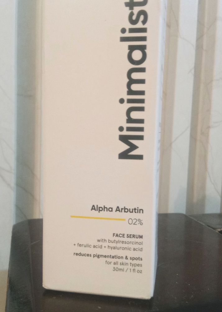 Minimalist Alpha Arbutin 02% Serum