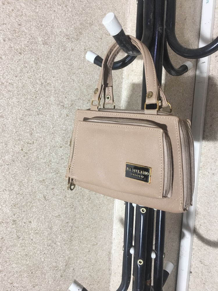 Mini Da Milano Dupe Hand Bag - Beige Edition