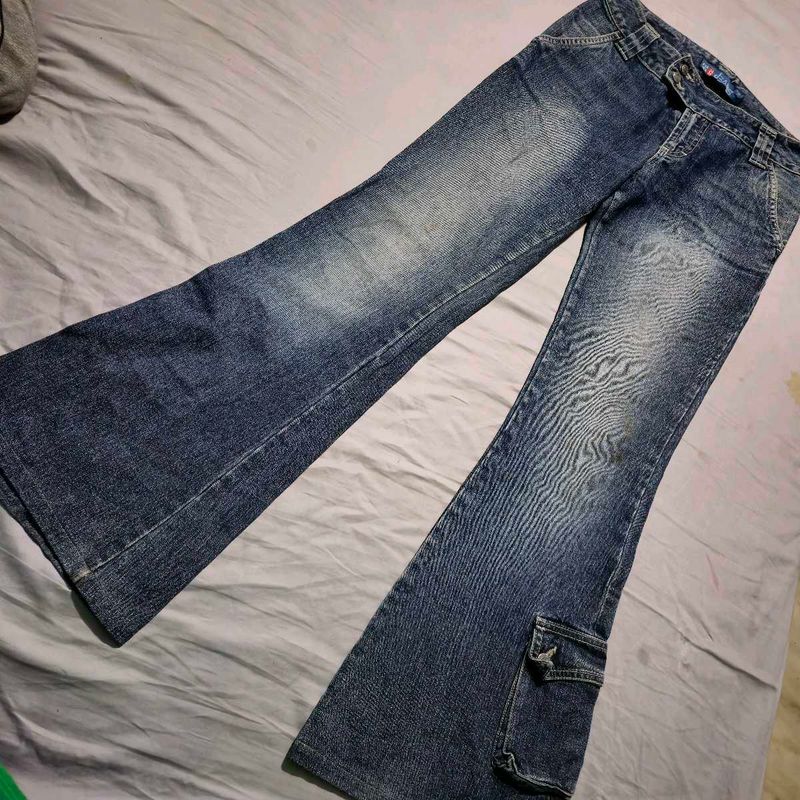 Low Waist Bell Bottom/Bootcut Jeans