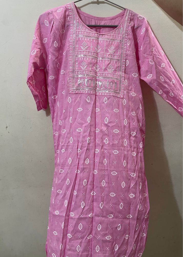 Pink Kurti