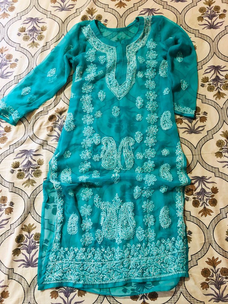 CHIKANKARI KURTI