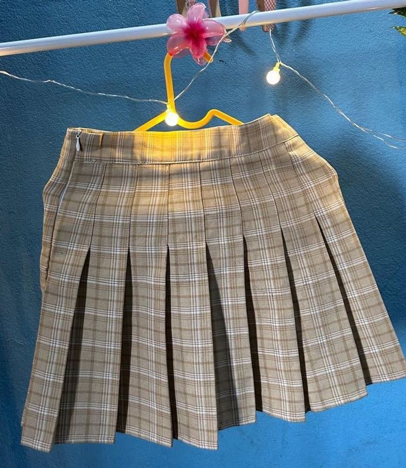 Short Pleated Mini Skirt🌸