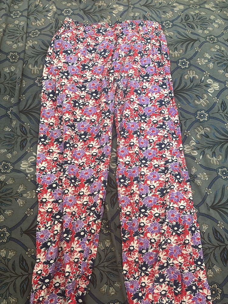 Flower Pink Pants