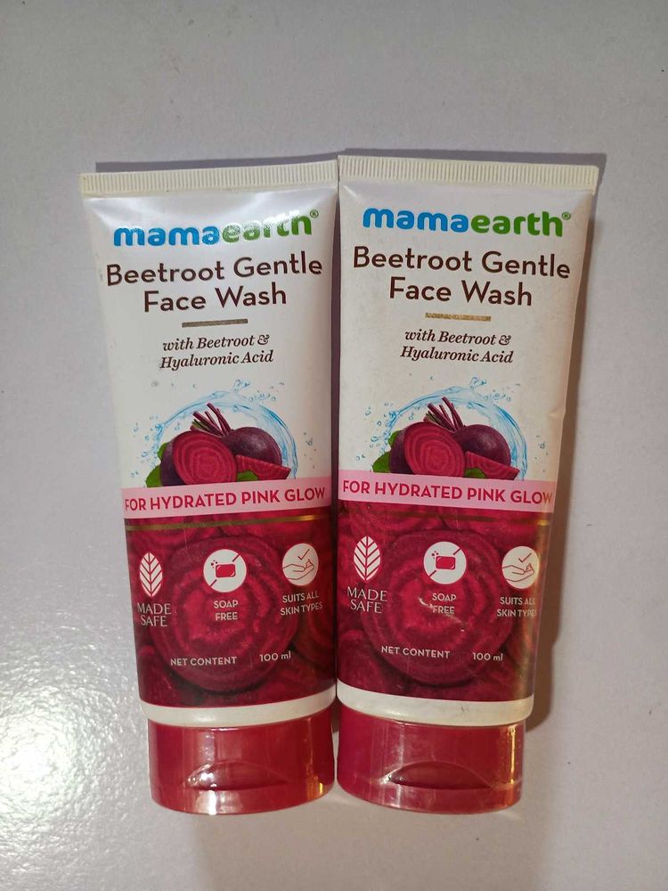 2 Pcs Beetroot Face Wash