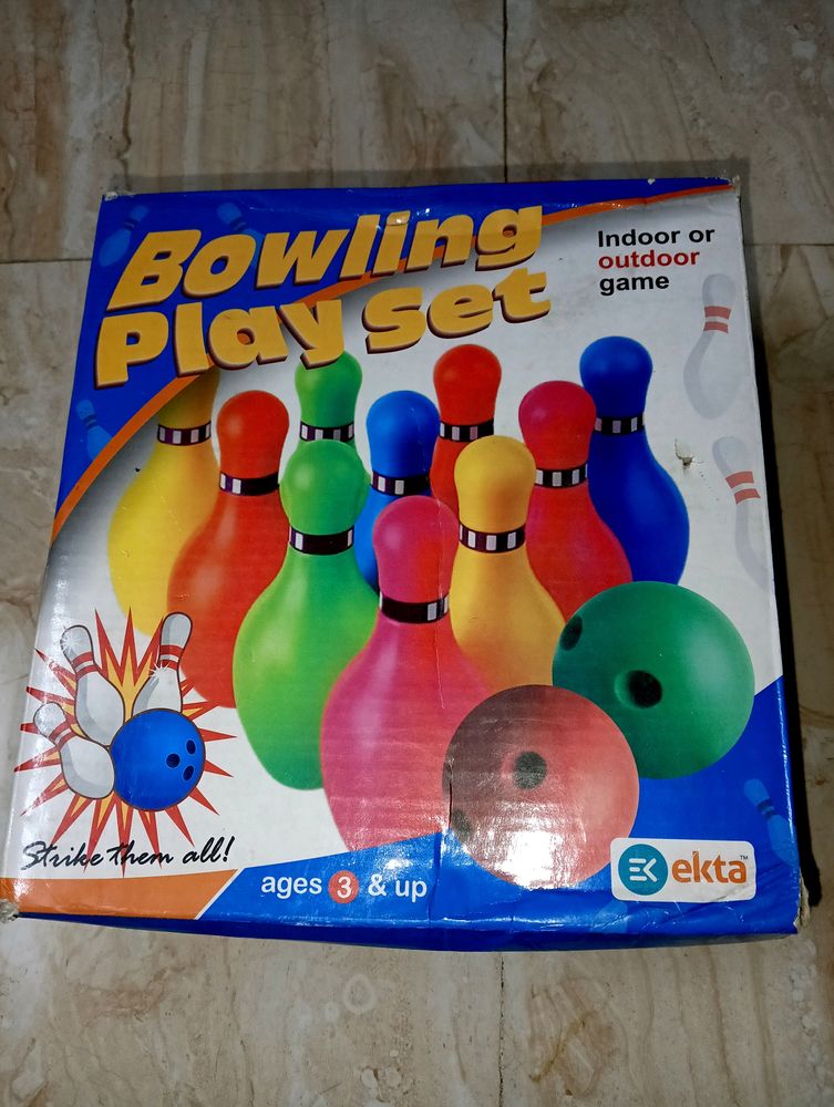 Bowling Play Set Indoor or Outdoor Game