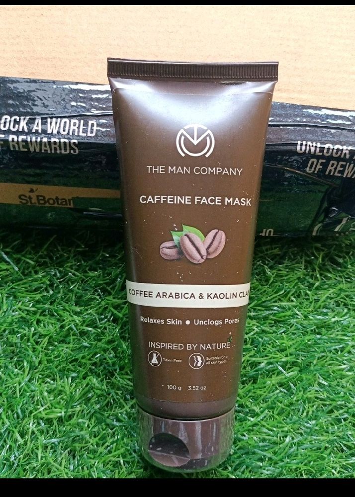 The Man Company Caffeine Face Mask