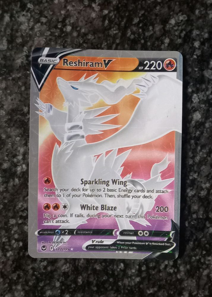 Pokemon Card(reshiram V)