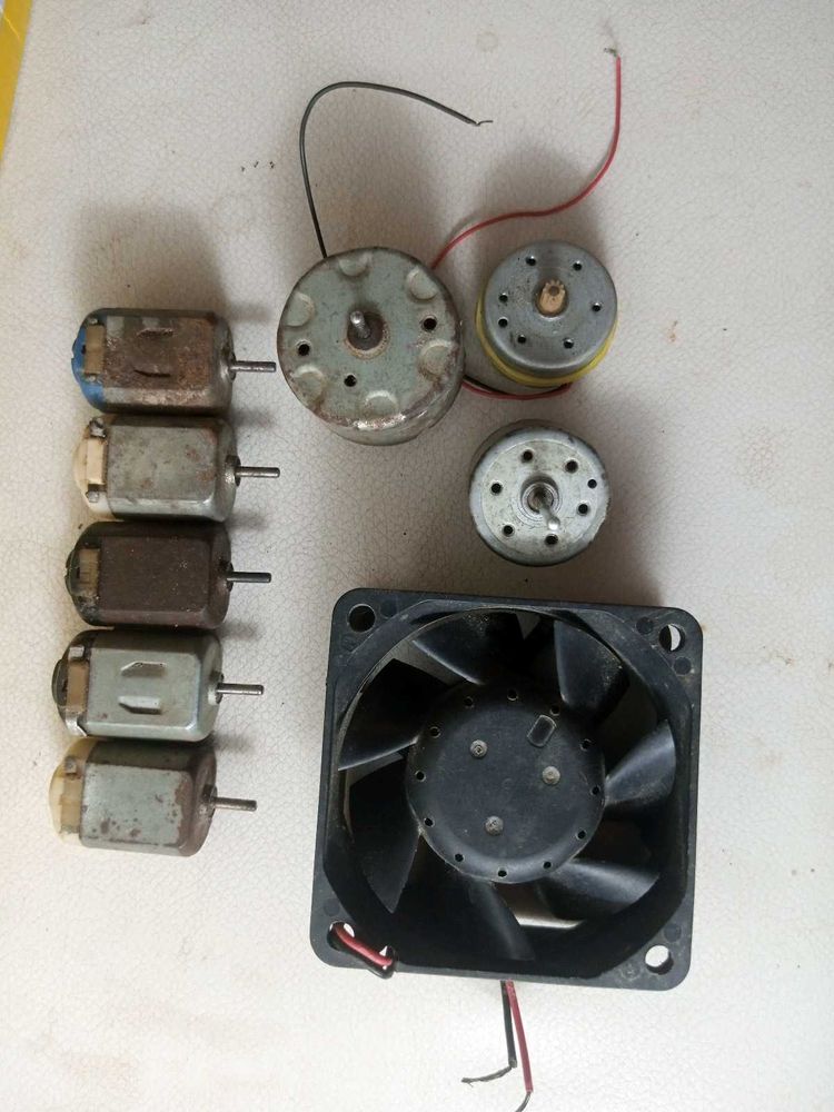 DC Motors And Computer Fan