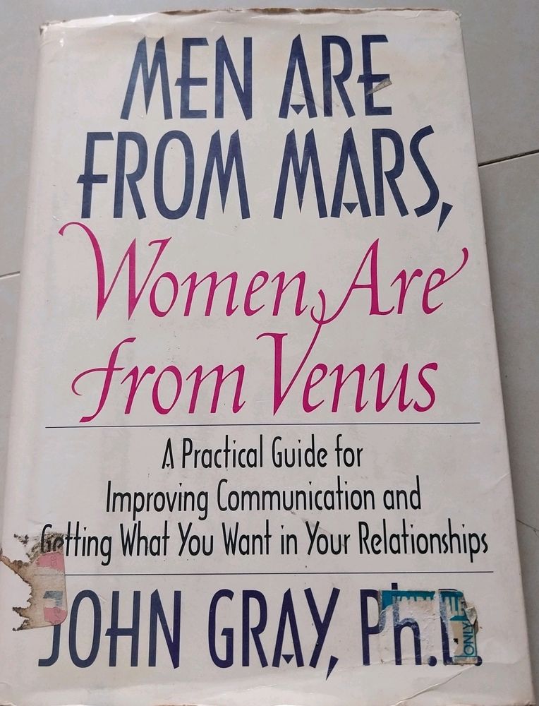 Men are From Mars, Women R Frm Venus- John Gary