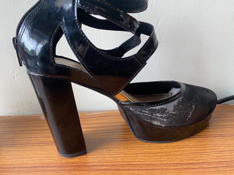 Black Platform Heels