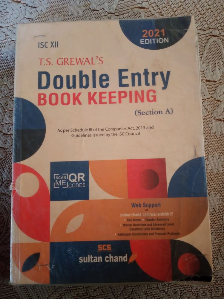 TS Grewal Isc Class 12 Accounts Book