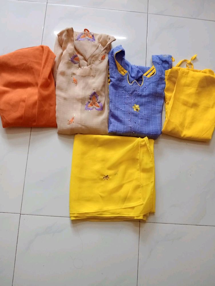 Combo Of Two Kurti With Set