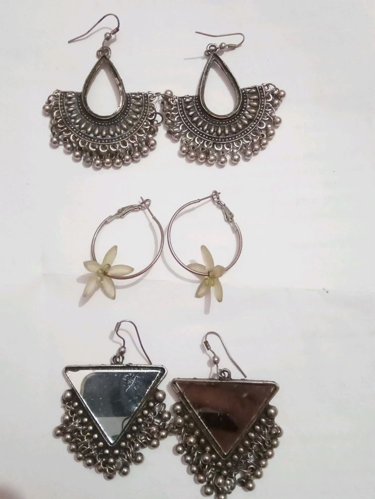 Combo Of 3 Old Fabulous Earings❤