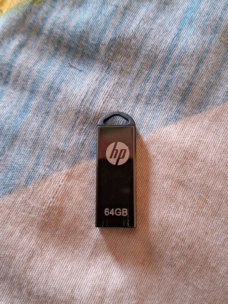 Hp Pendrive 64 Gb 1 Year Warranty