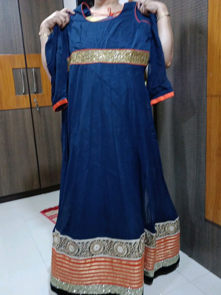 Anarkali Georgette Suit