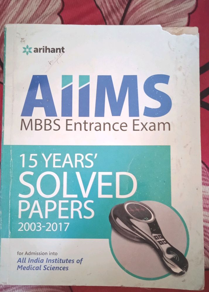 AIIMS  MBBS 15 years solved papers