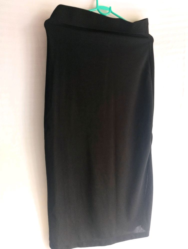 Casual Polyester High Waist Skirt 💁‍♀