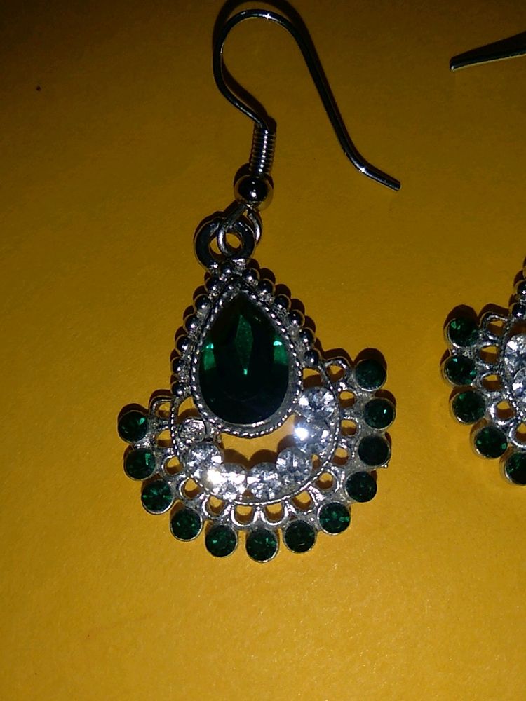 Earring Set (Green)