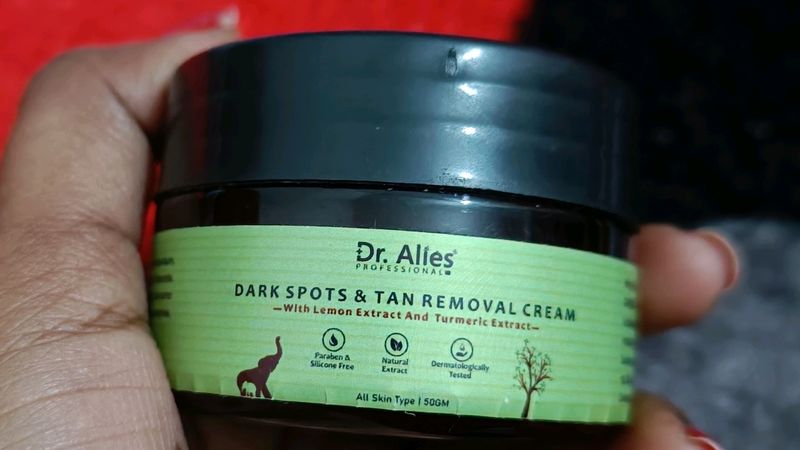 Dr Alies. Tan Removal Cream