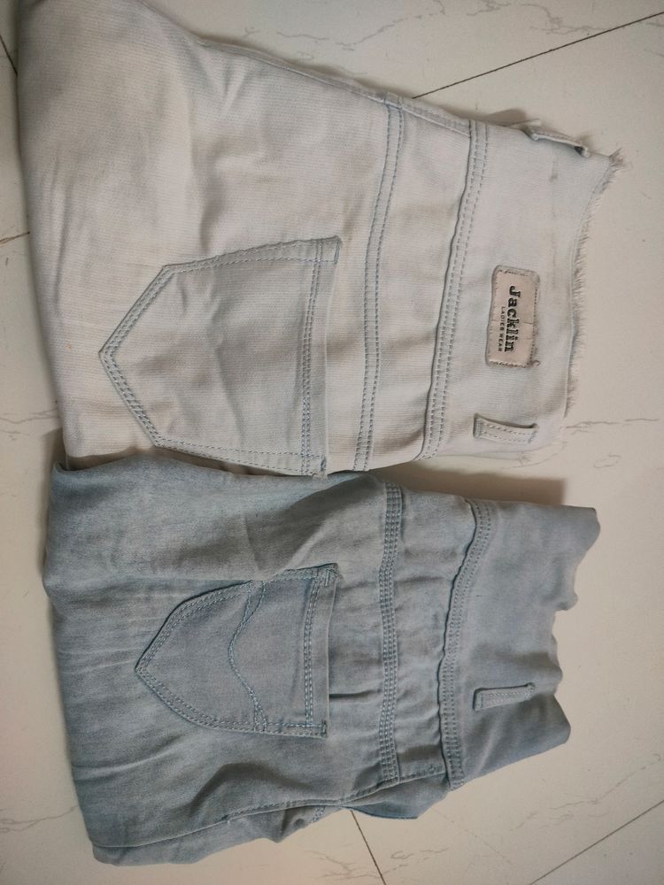 Combo Denim Jeans Slightly Used