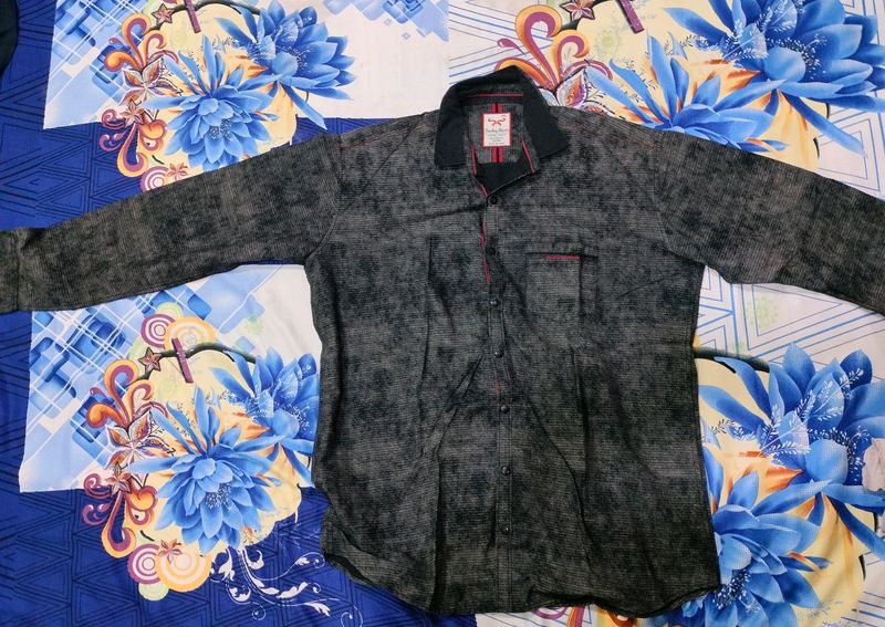 Gents, Charcoal Colour Casual Shirt