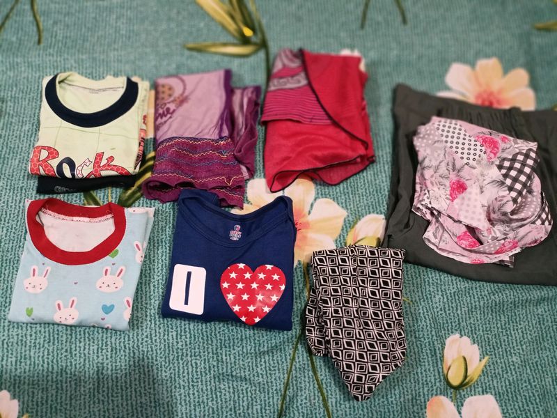 Mixed Clothes For Baby Girl