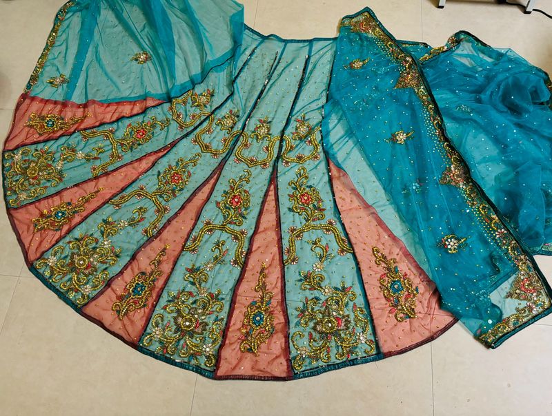 navratri special lehnga saree