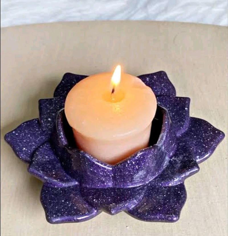 Resin Candle Holder