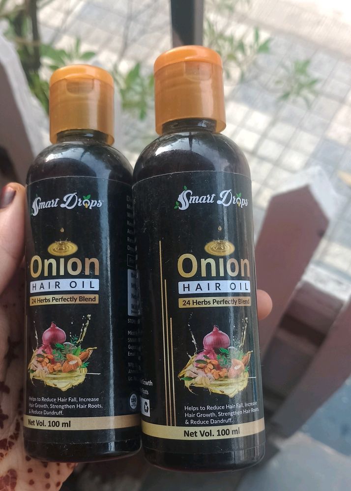 New Bottle's Herbal Onion Hair Oil -1@50