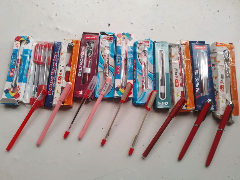 25 Red Pen New Seal Pack