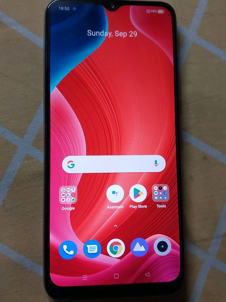 Realme C15 (Color- Power Sliver)