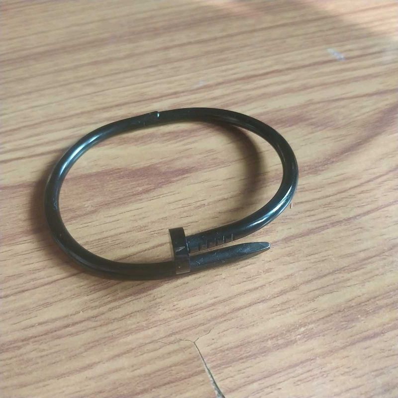 Black Nail Cuff Cartier Dupe