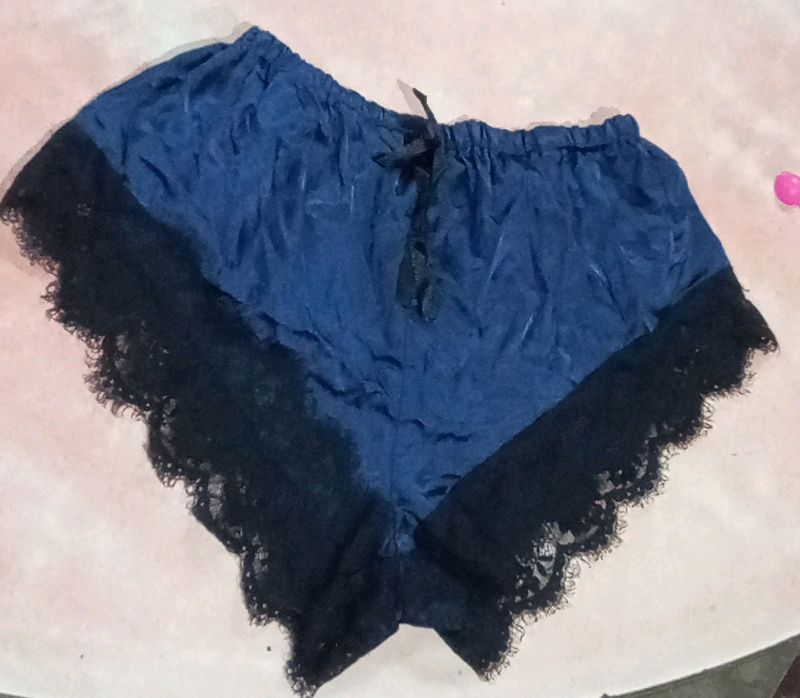 Hot Satin Panty Type Short