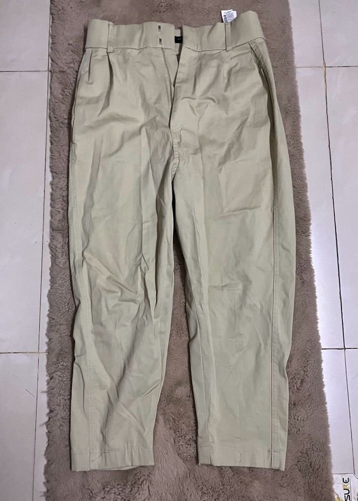 Zara Chino Trousers Pure Cotton