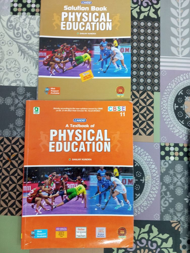 Physical Education Candid Book Class 11