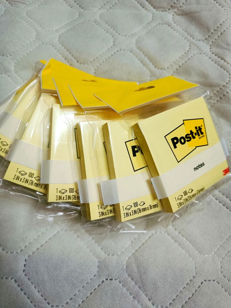 ~Post It Sticky Notes (PACK OF '7')~