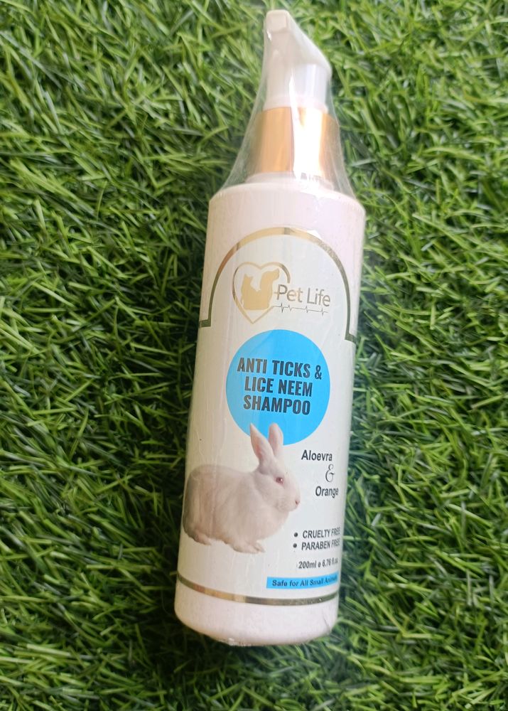 Neem Pet Shampoo For Rabbits