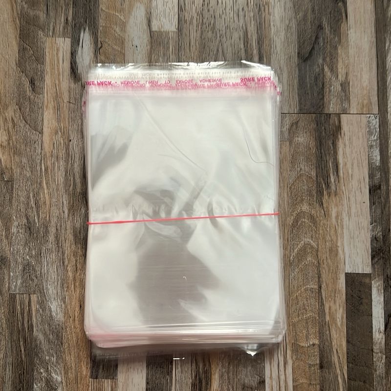 Packing Sticker Transparent Bags