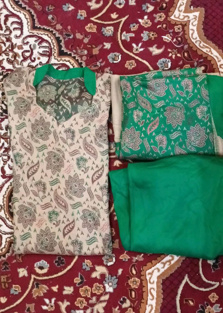 Kurta Set With Shawl For Winter