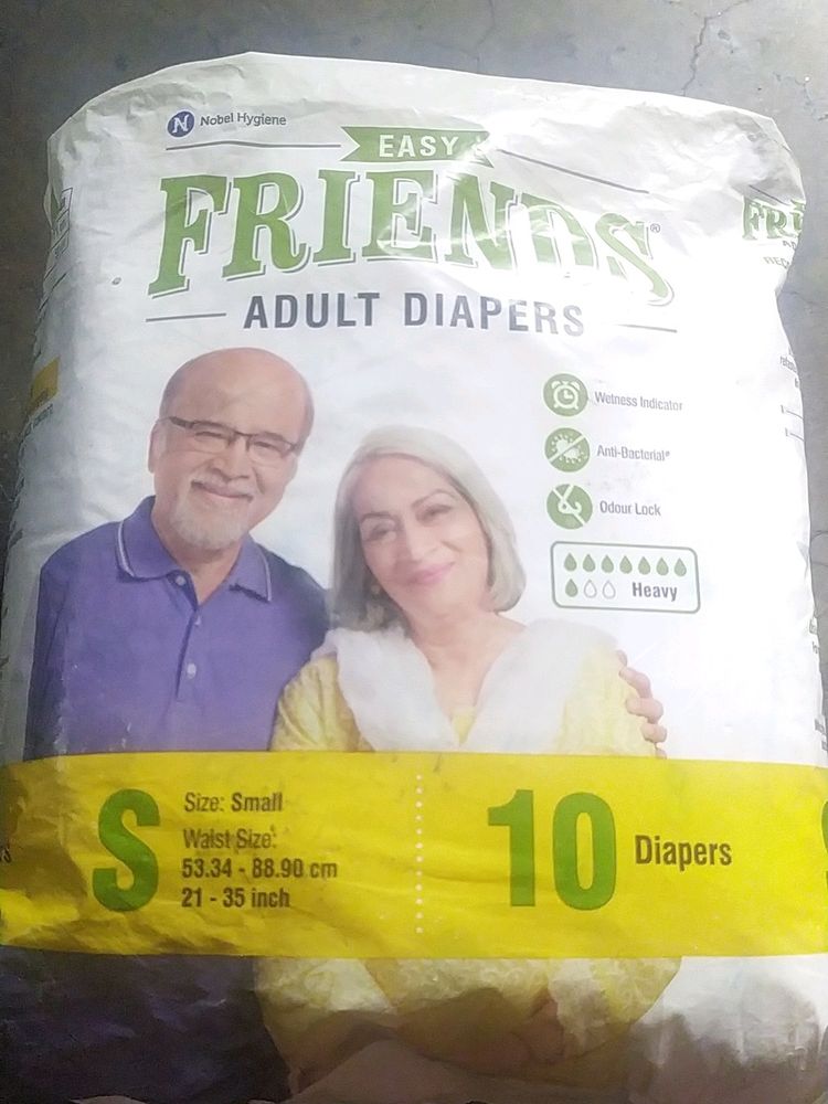 Friends Adult Diaper Size S