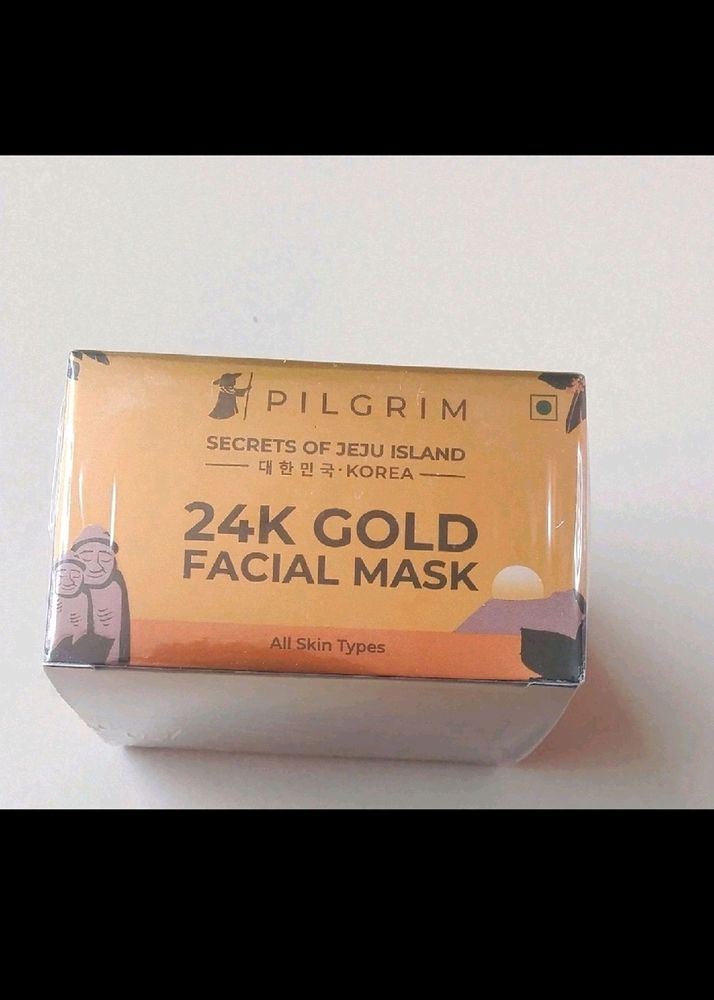 Pilgrim 24 K Gold Facial Mask