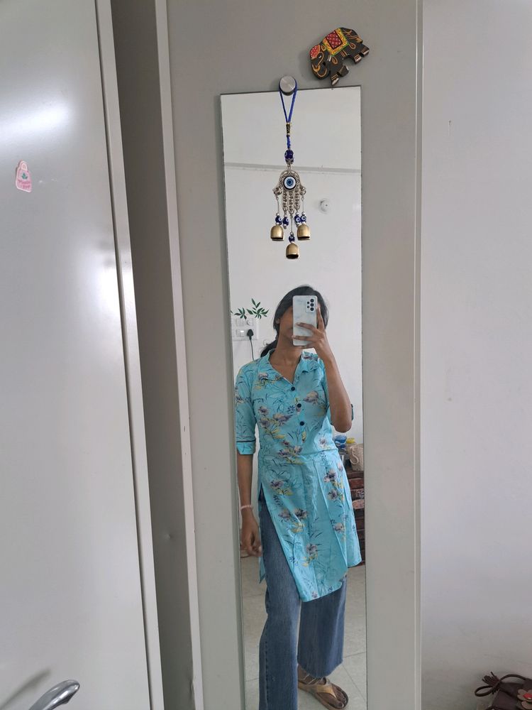 Blue Kurta