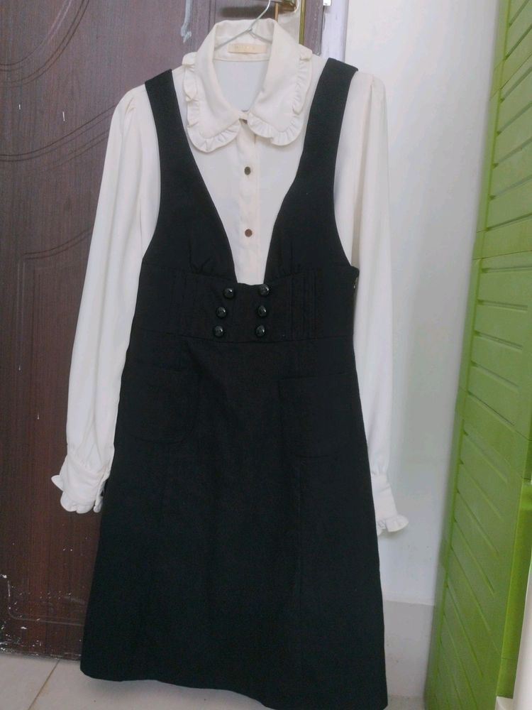 Formal Dungaree Dress