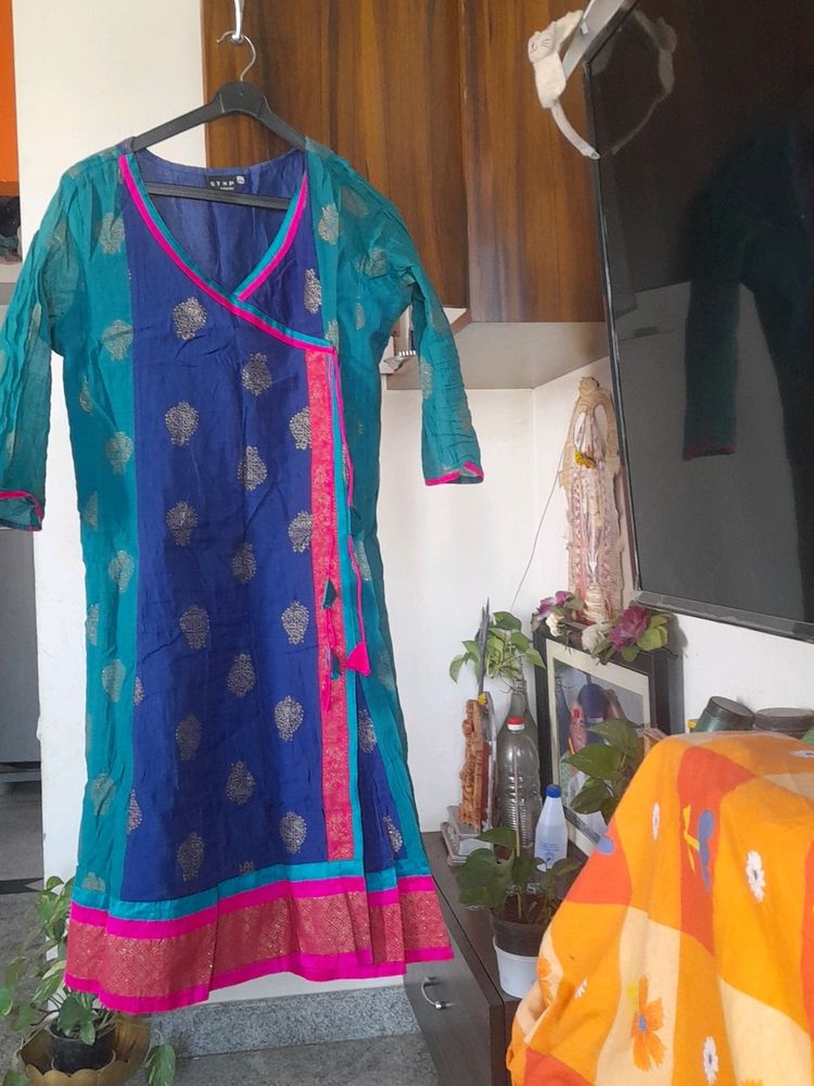 Cotton Silk Kurti