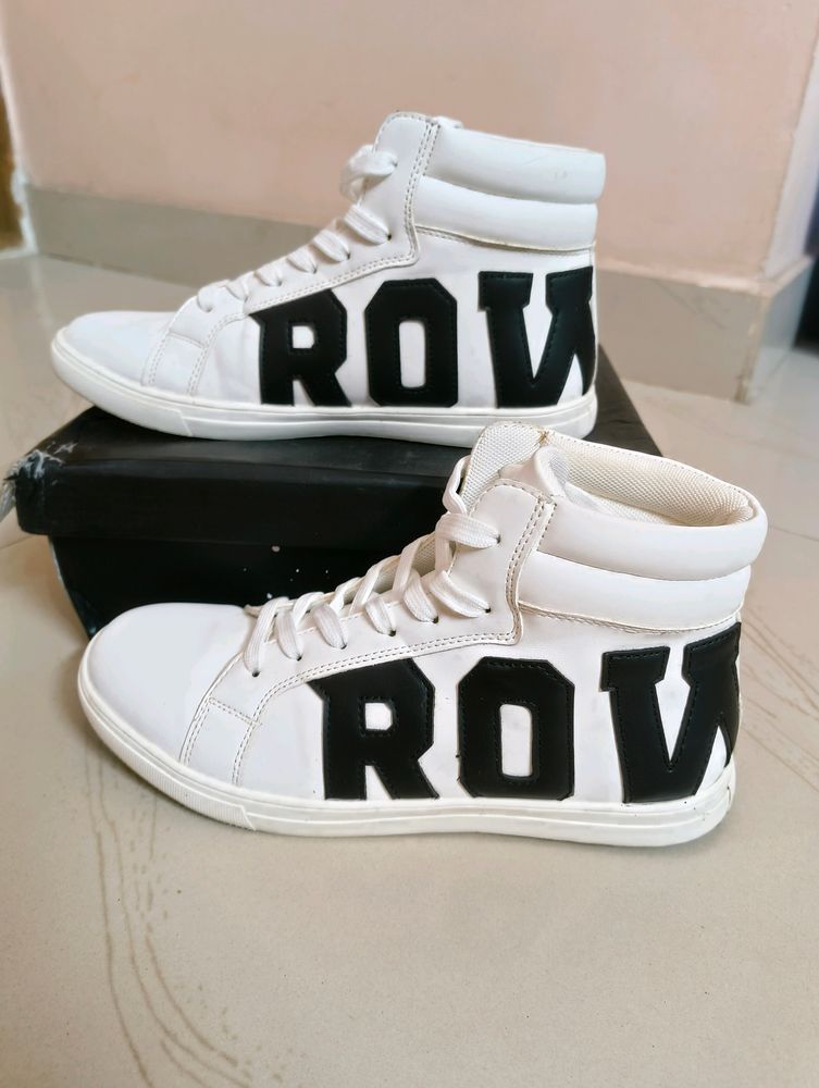 Authentic "Rowdy" White Shoes For Women