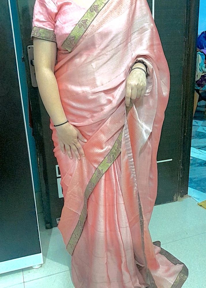 Ready To Wear Saree With Blouse And Petticoat R