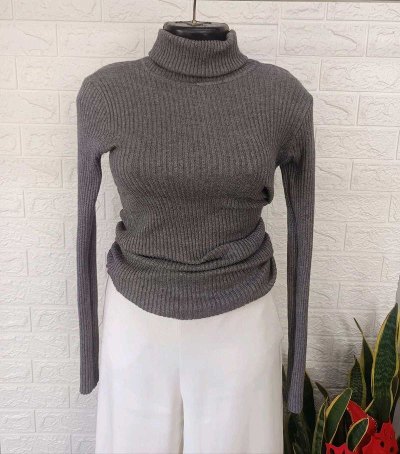 Imported Grey Pullover